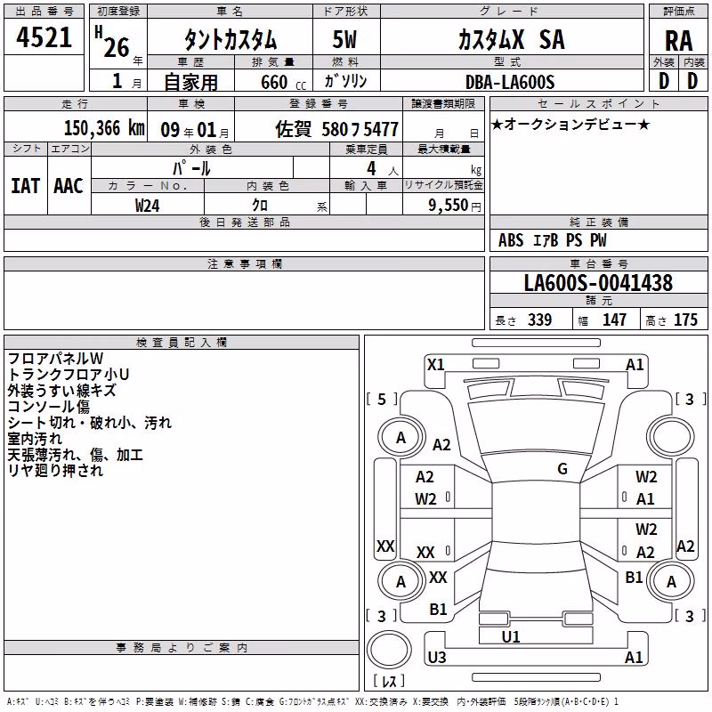DAIHATSU TANTO