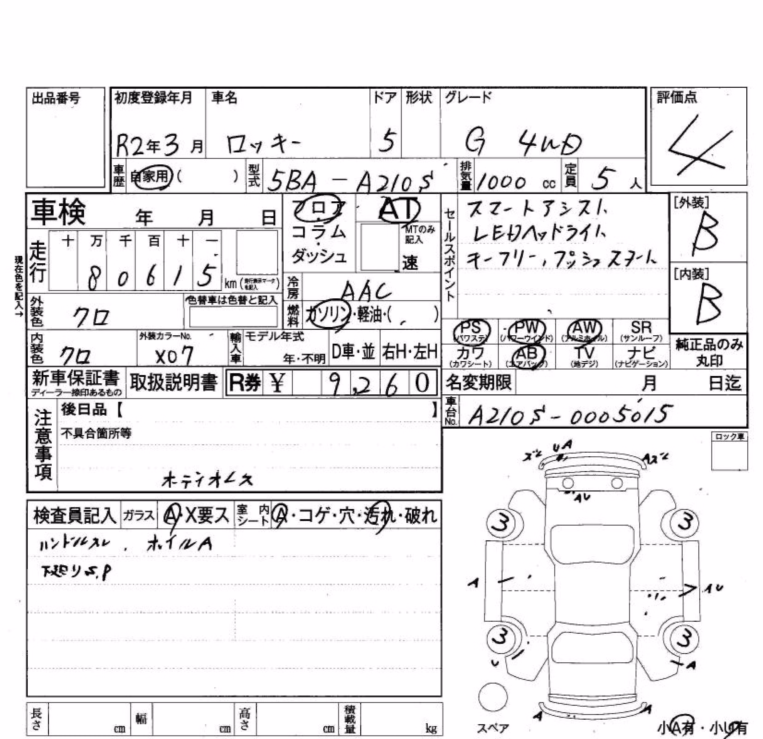DAIHATSU ROCKY