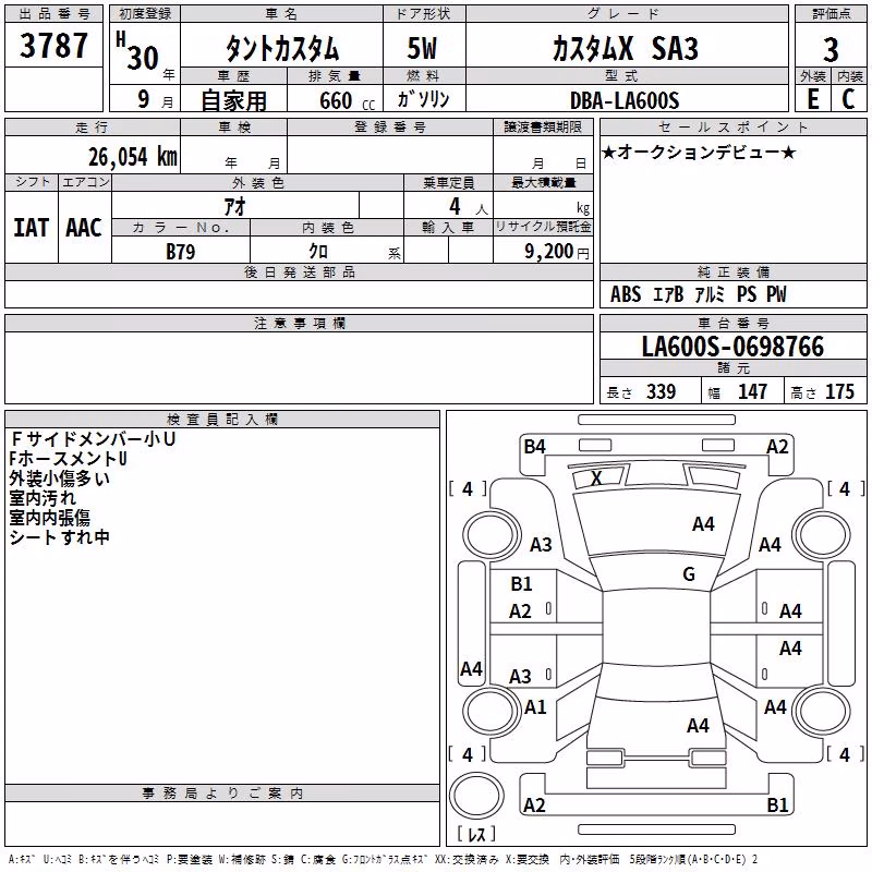 DAIHATSU TANTO