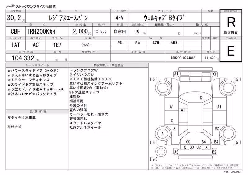 TOYOTA REGIUS ACE