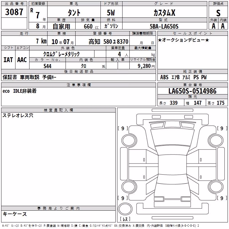 DAIHATSU TANTO