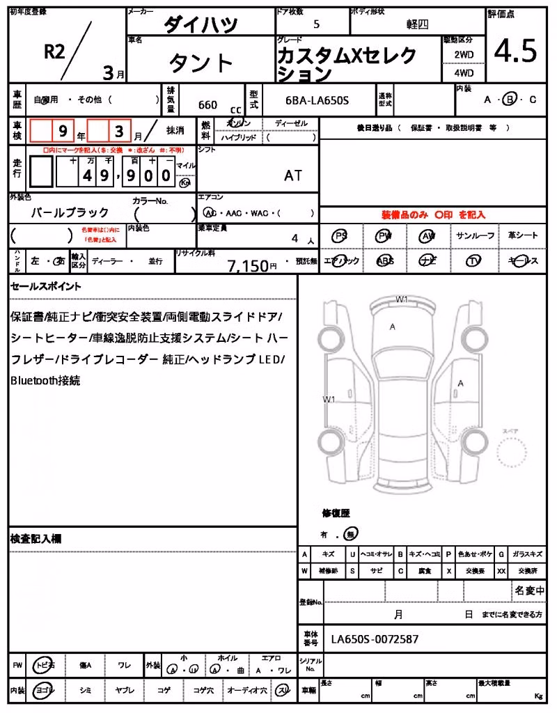 DAIHATSU TANTO