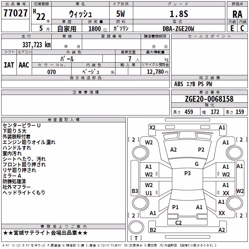 TOYOTA WISH