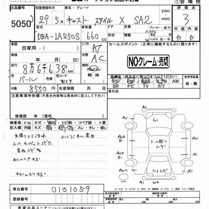 DAIHATSU CAST
