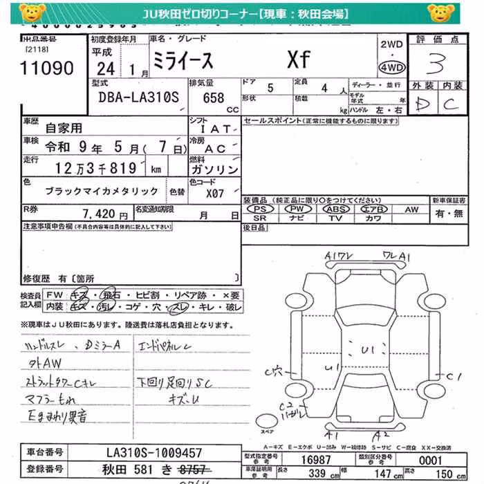 DAIHATSU MIRA E:S
