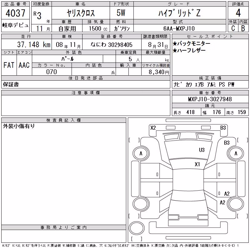 TOYOTA YARIS CROSS