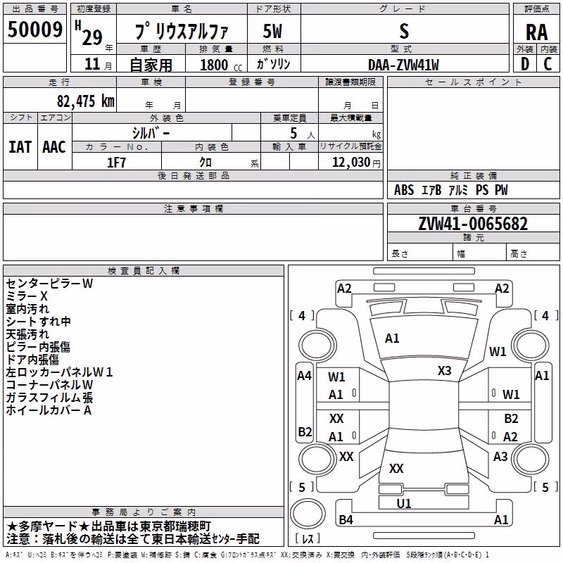 TOYOTA PRIUS ALPHA