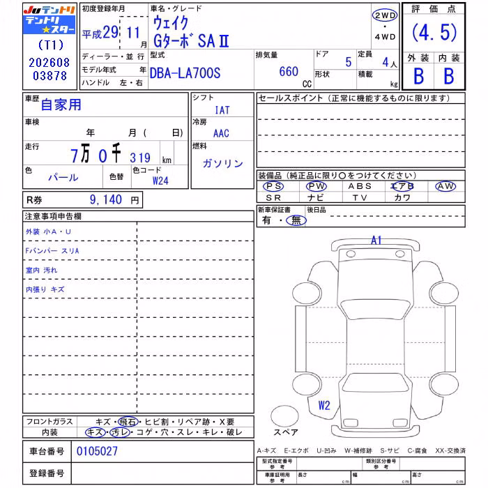 DAIHATSU WAKE