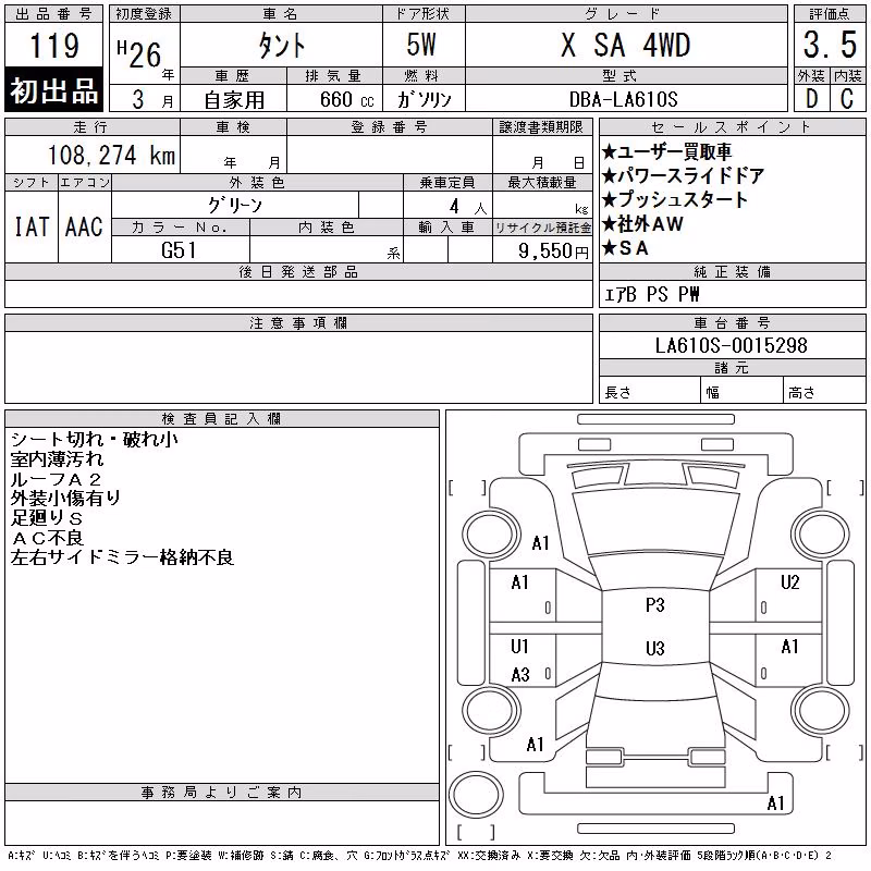 DAIHATSU TANTO