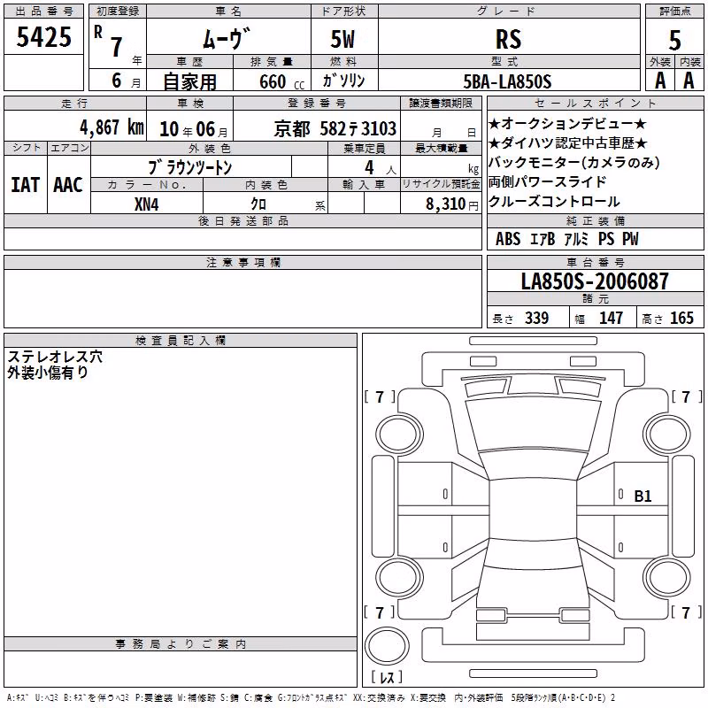DAIHATSU MOVE