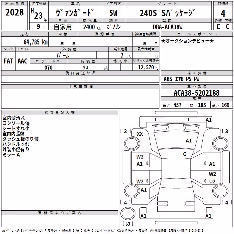 TOYOTA VANGUARD