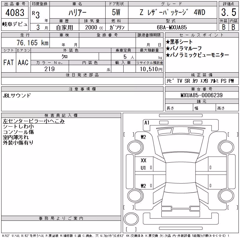 TOYOTA HARRIER