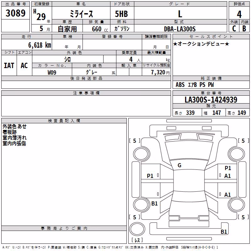 DAIHATSU MIRA E:S