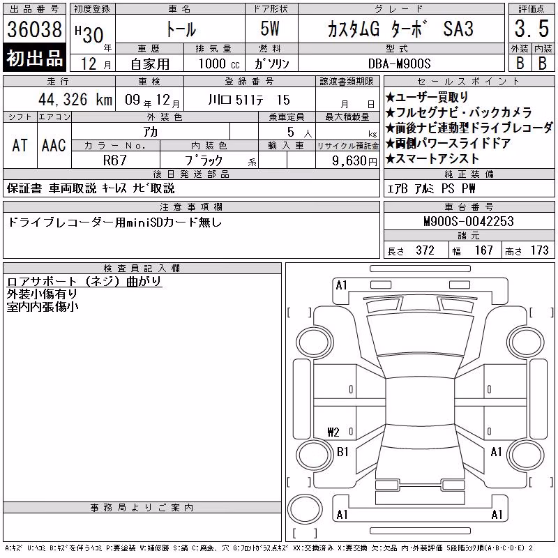 DAIHATSU THOR