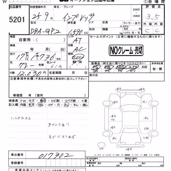 SUBARU IMPREZA