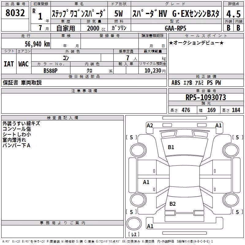 HONDA STEPWGN