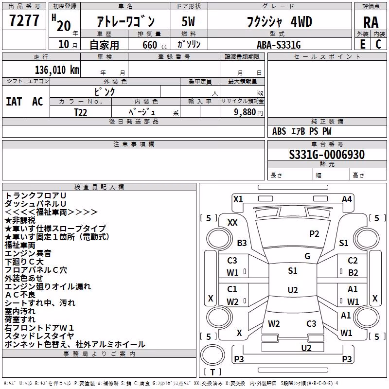 DAIHATSU ATRAI