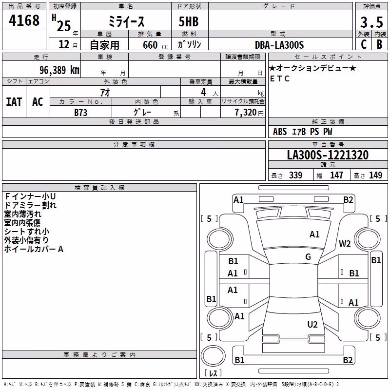 DAIHATSU MIRA E:S