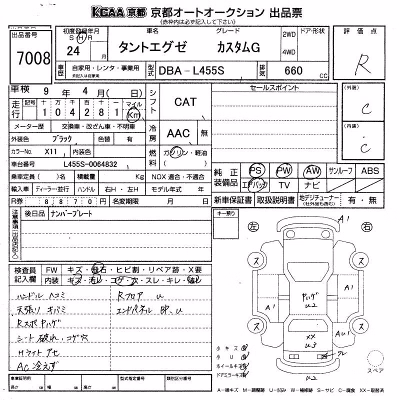DAIHATSU TANTO EXE