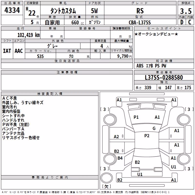 DAIHATSU TANTO