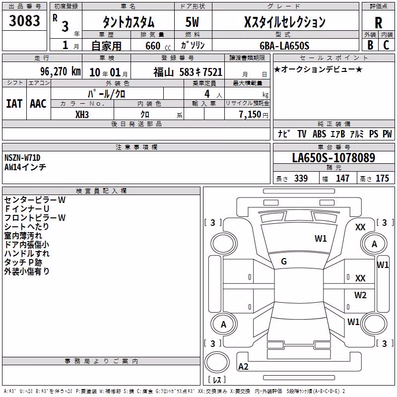 DAIHATSU TANTO