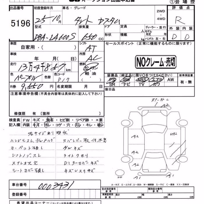 DAIHATSU TANTO