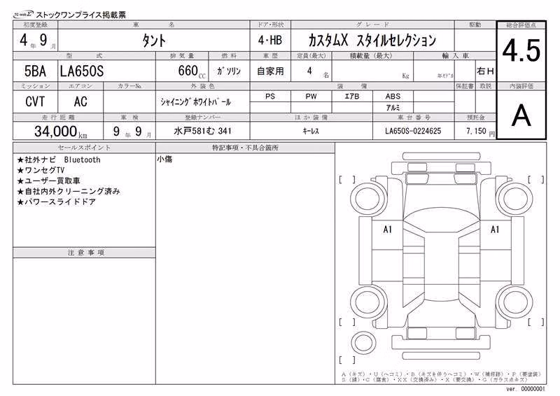 DAIHATSU TANTO