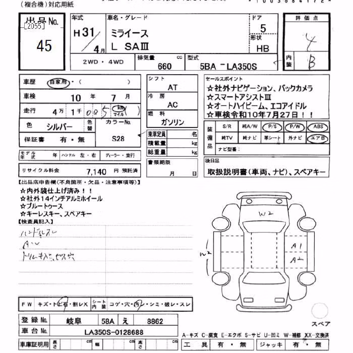 DAIHATSU MIRA E:S