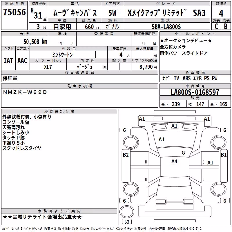 DAIHATSU MOVE CANBUS