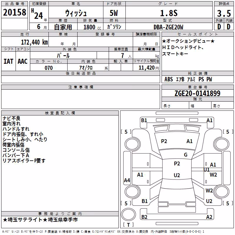 TOYOTA WISH