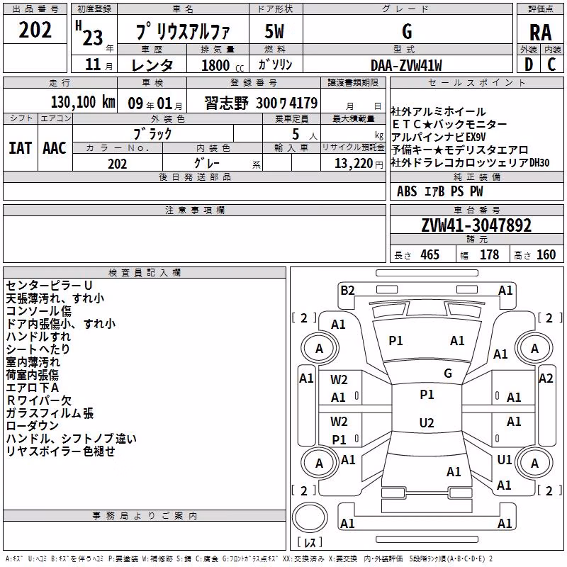 TOYOTA PRIUS ALPHA
