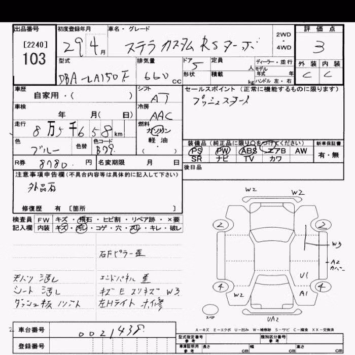 SUBARU STELLA