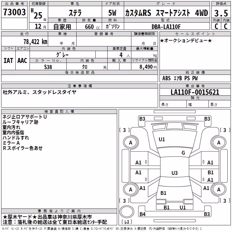 SUBARU STELLA
