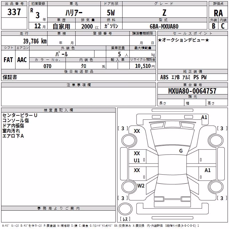 TOYOTA HARRIER