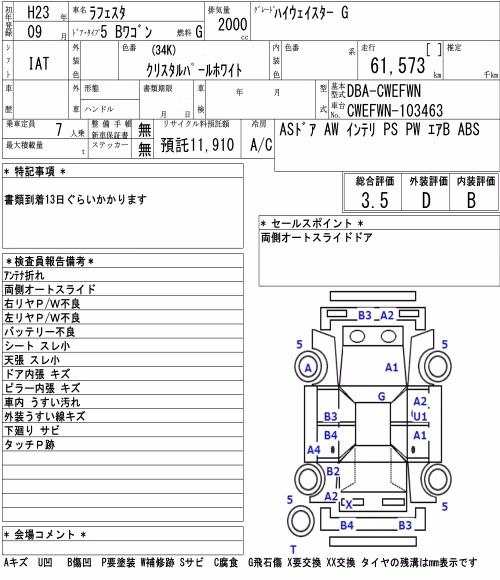 NISSAN LAFESTA