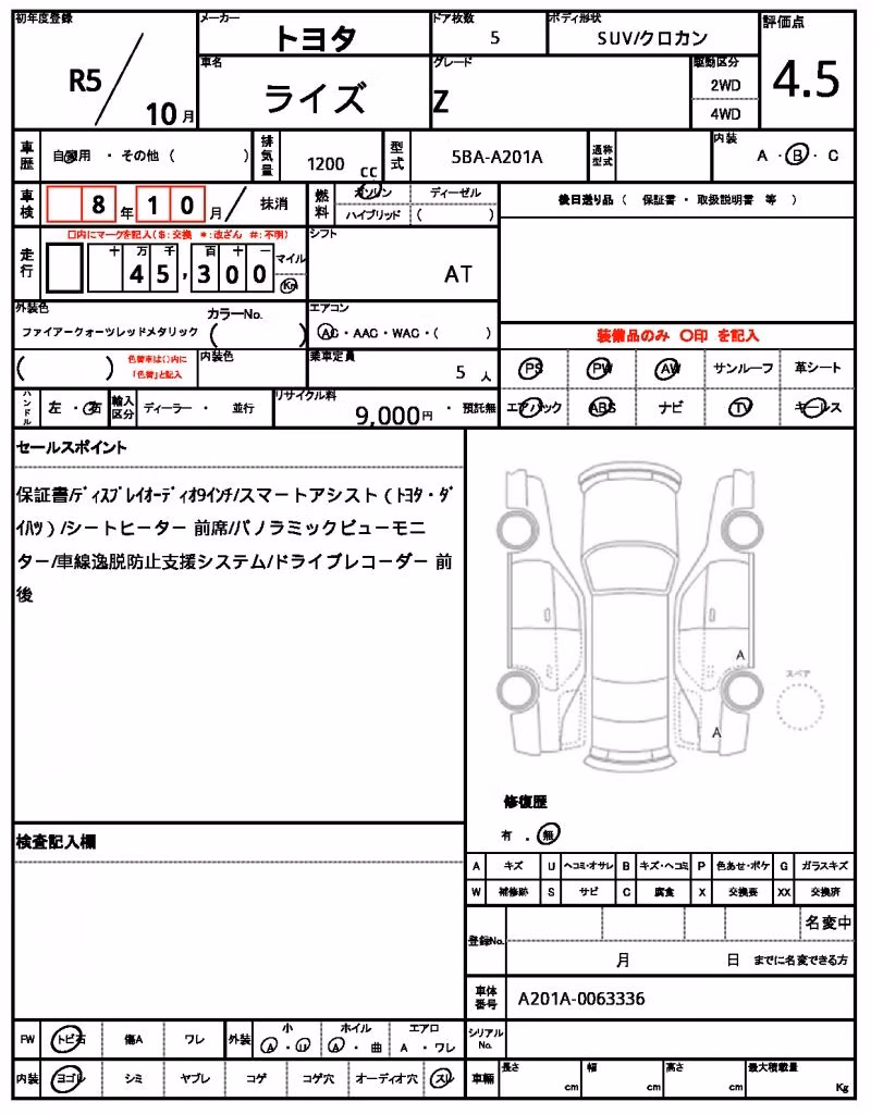 TOYOTA RAIZE