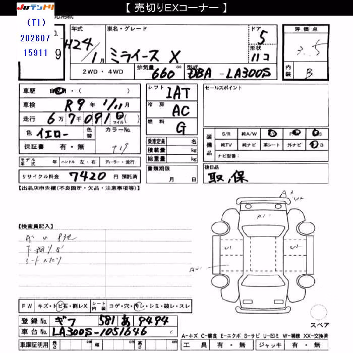 DAIHATSU MIRA E:S