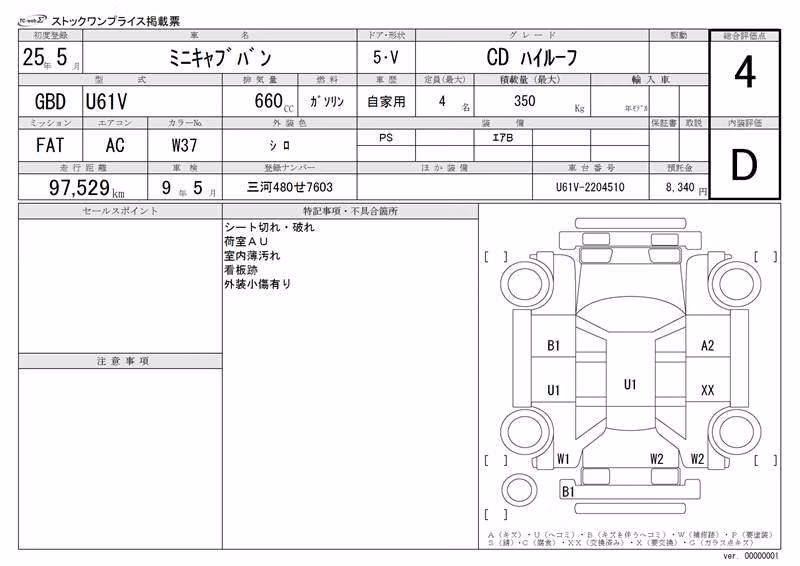 MITSUBISHI MINICAB