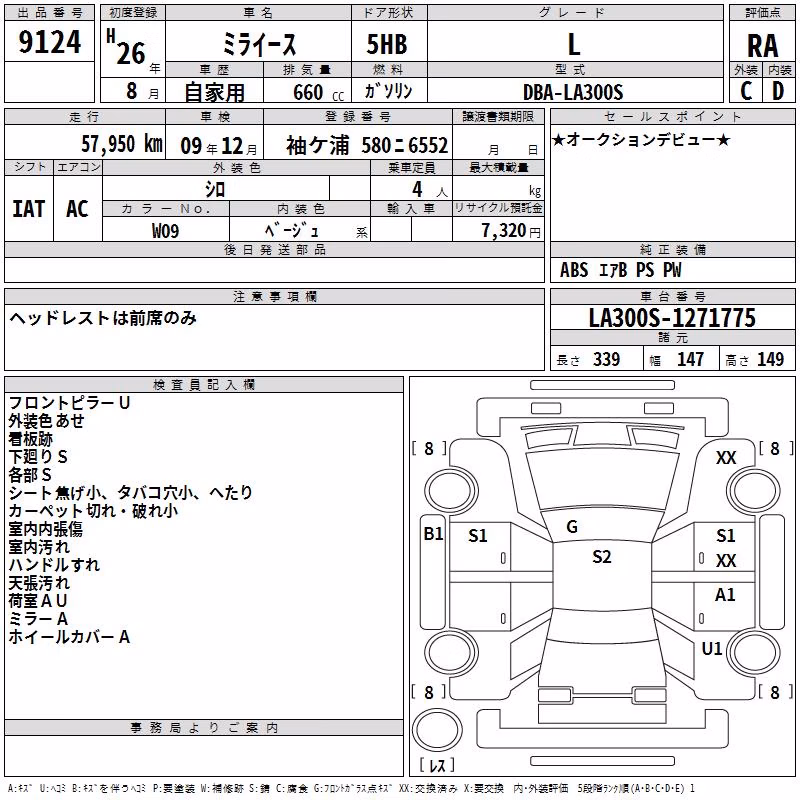 DAIHATSU MIRA E:S