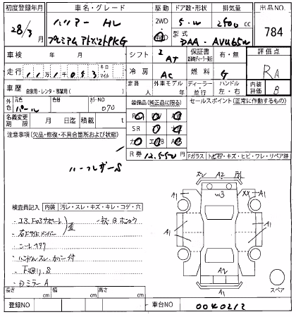 TOYOTA HARRIER