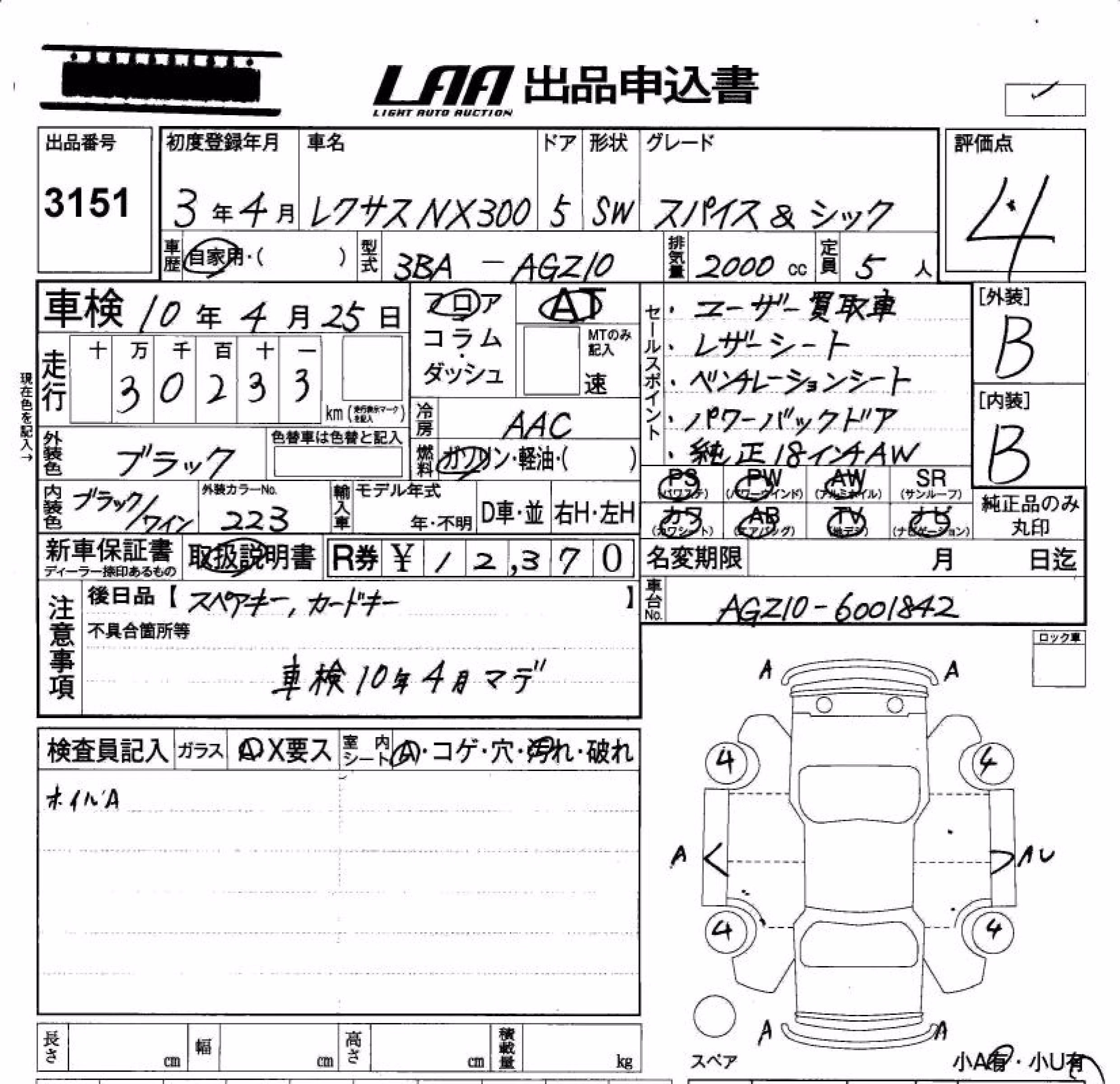 LEXUS NX300