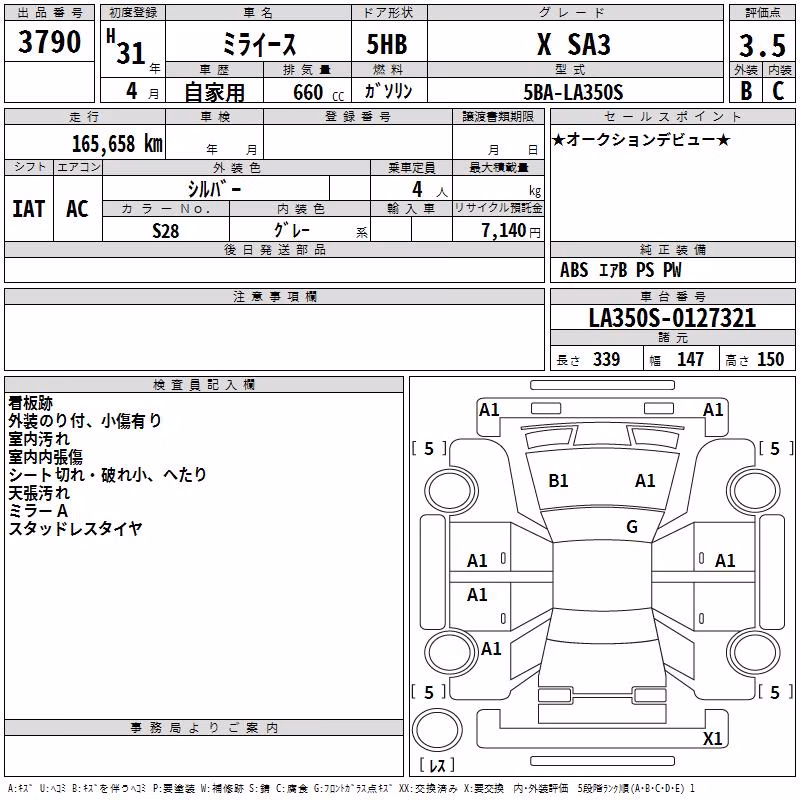 DAIHATSU MIRA E:S