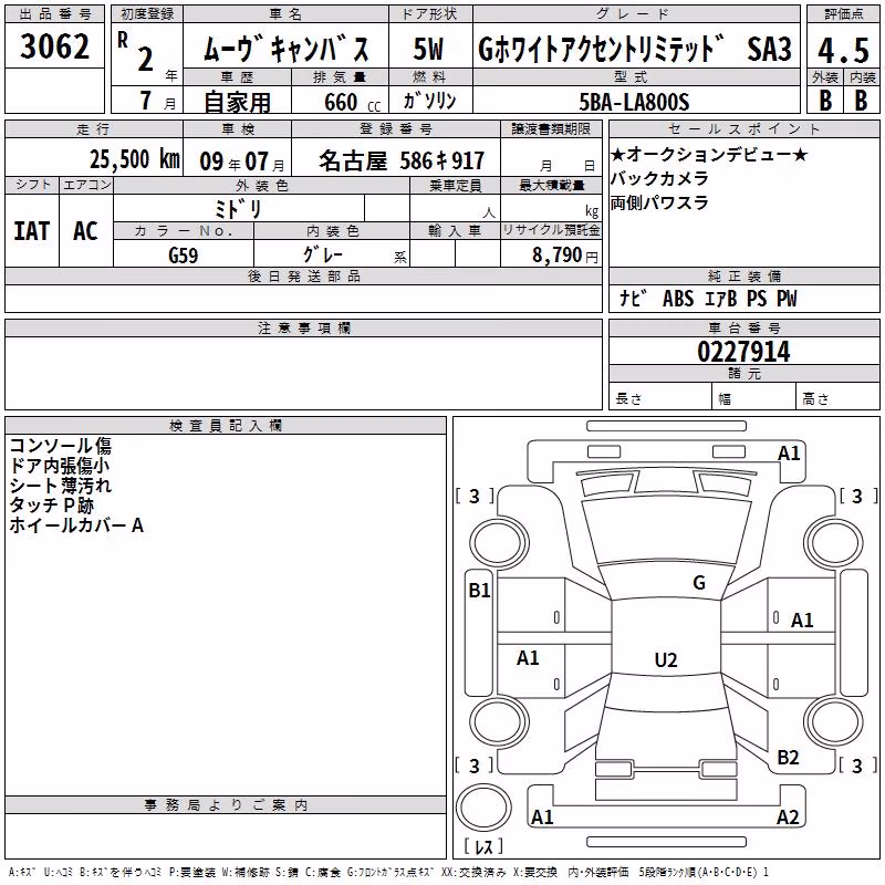 DAIHATSU MOVE CANBUS