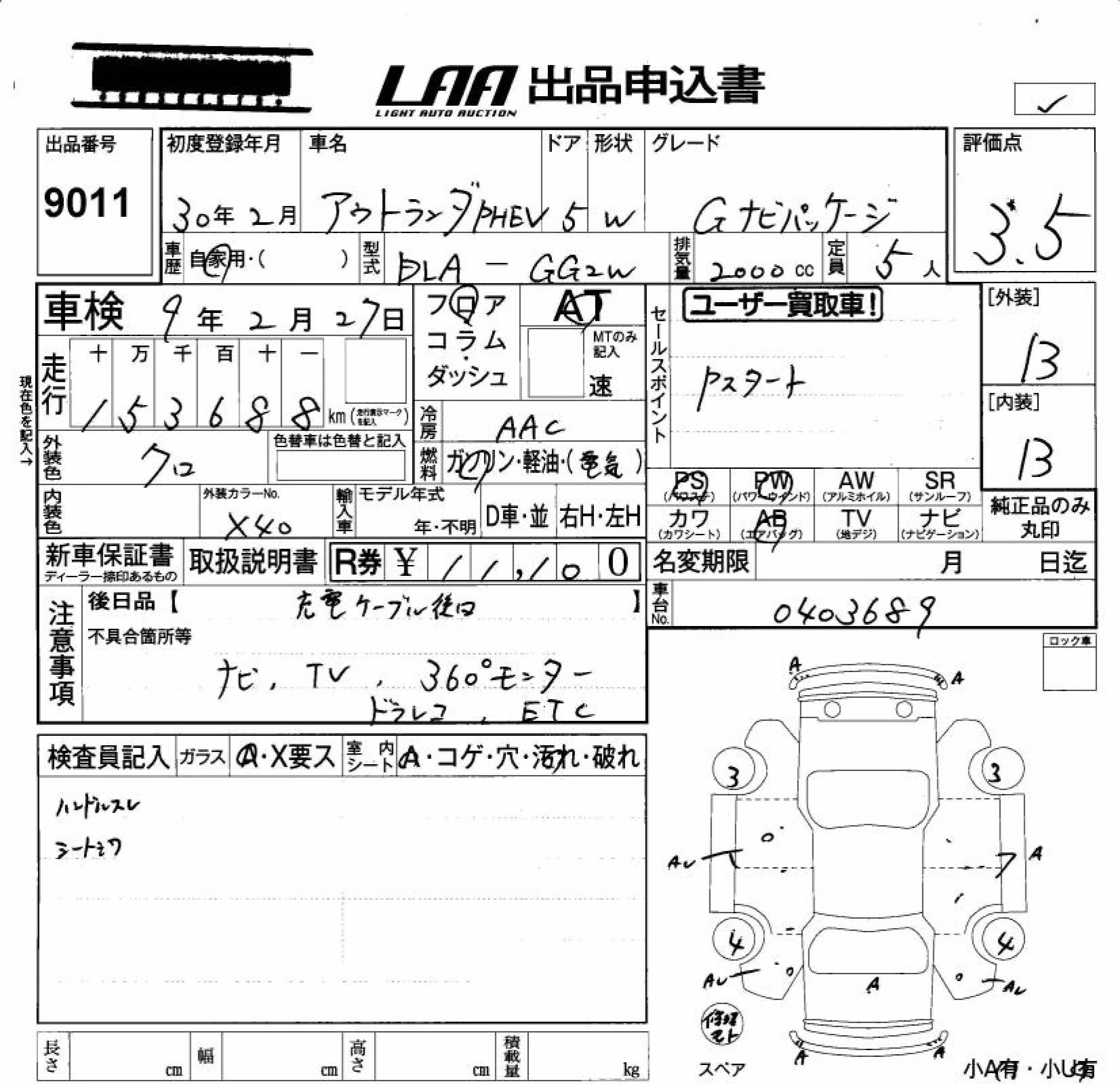 MITSUBISHI OUTLANDER