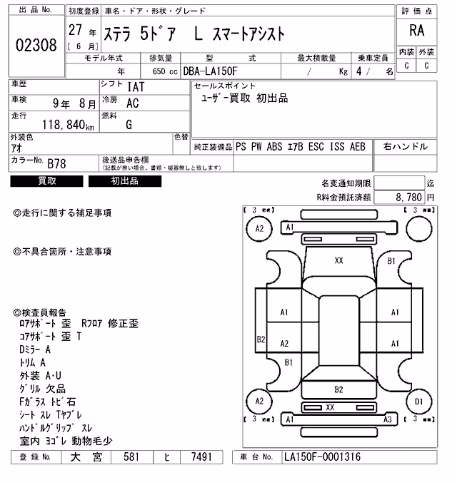 SUBARU STELLA