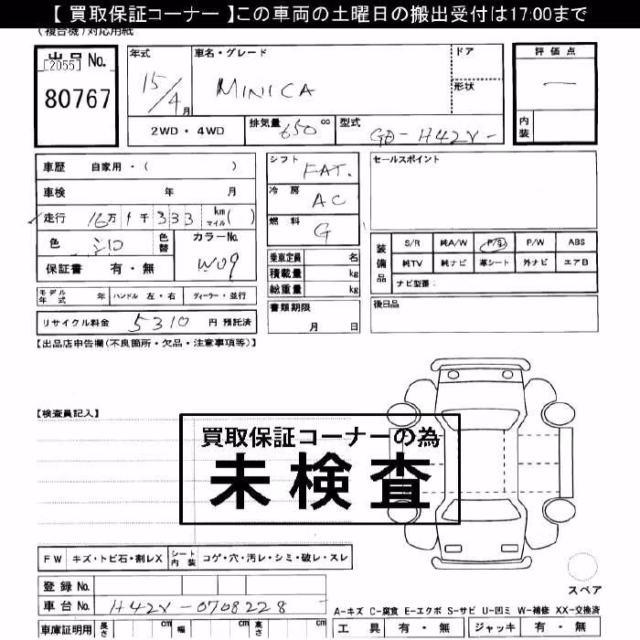 MITSUBISHI MINICA