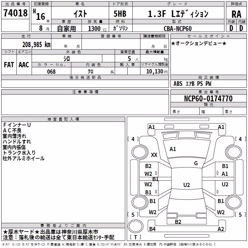 TOYOTA IST