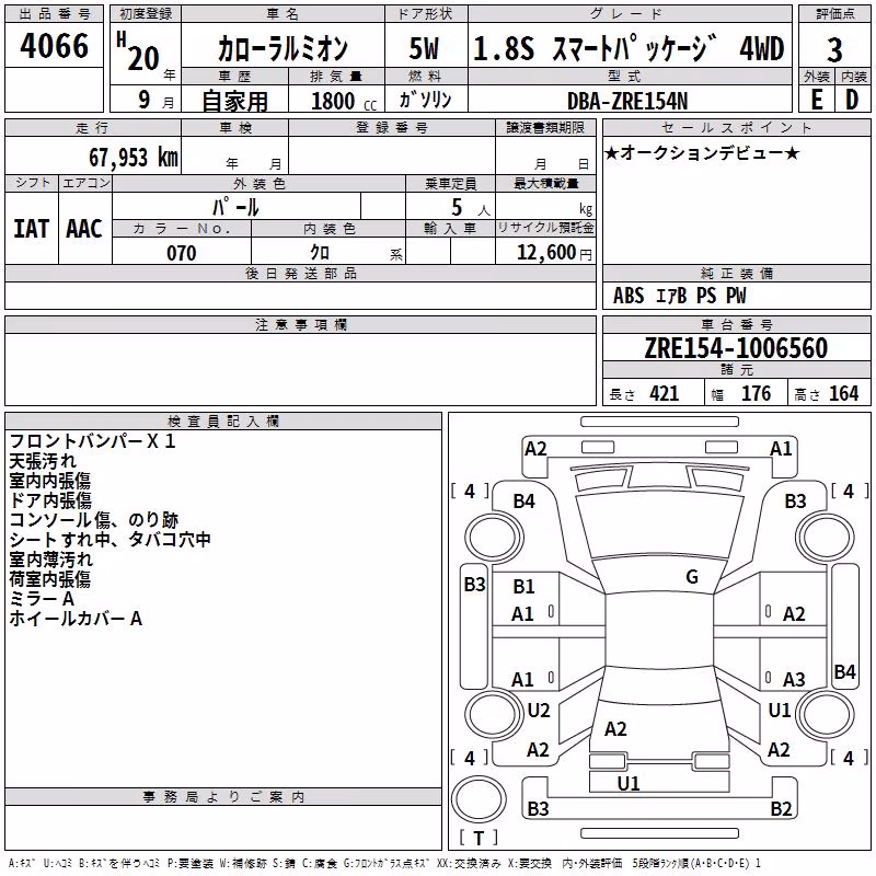 TOYOTA COROLLA RUMION