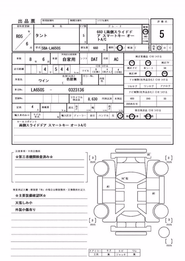 DAIHATSU TANTO