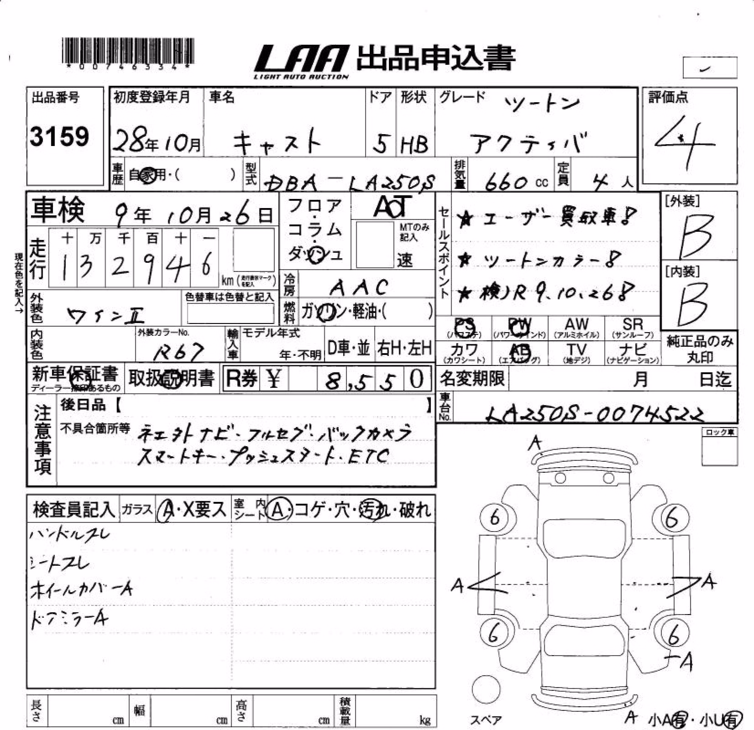 DAIHATSU CAST
